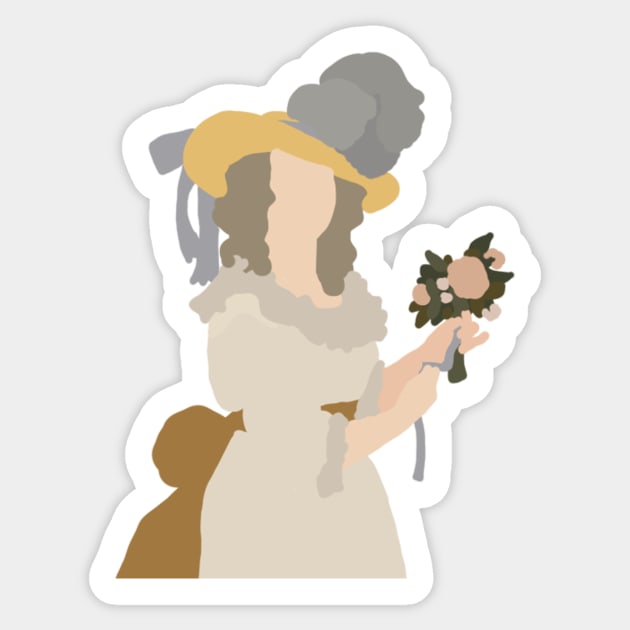 Marie Antoinette Sticker by thehistorygirl